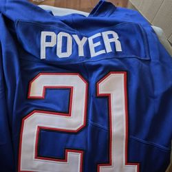 POYER NIKE NFL JERSEY NEVER WORN