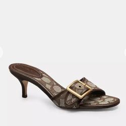 Coach kitten heels | Margot Sandal Size: 5