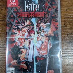 Nintendo Switch Fate Samurai Remnant