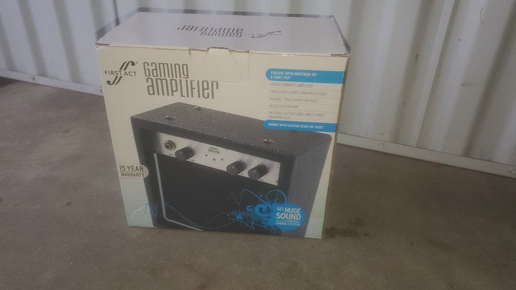 Gaming / Guitar Amplifier