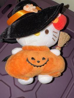 Hello Kitty Halloween Witch Plushie