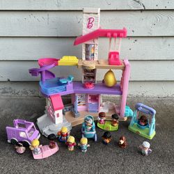 Fisher Price Little People Barbie Dream House With Accessories 