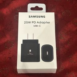 Samsung 25W PD Adaptor S23 S24 Galaxy Phone Wall Charger 