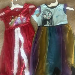 Disney Nightmare Night Gown Girls Size 8 $15