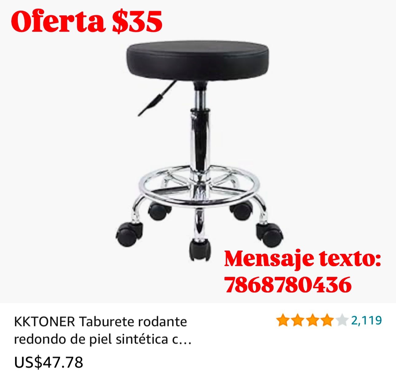 Silla Rodante Portátil