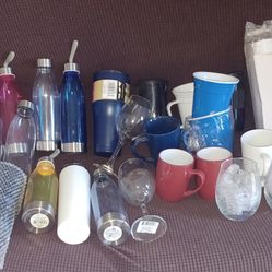 Tumblers, Cups And Water Bottles