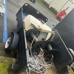 Trailer And power washing Equipment 