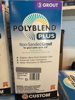 Polyblend Delorean Gray Grout #165 – New/Unopened