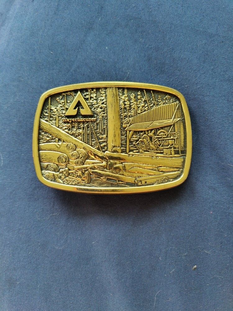 1983 Weyerhaeuser Belt Buckle