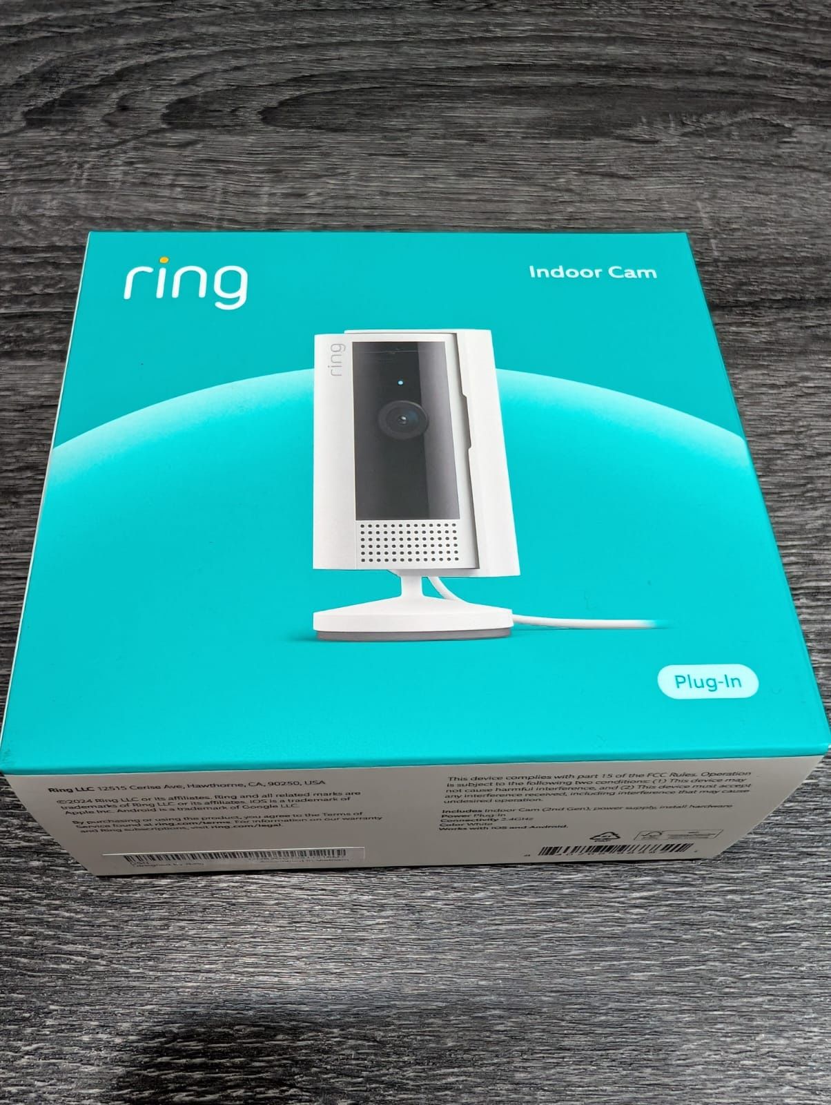 New Ring Indoor Camera White