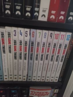 Big bang theory Season's 1-12 dvds
