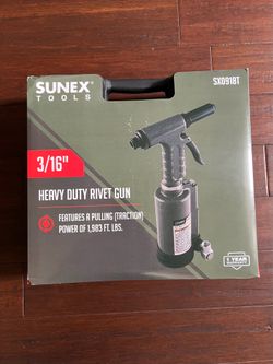 Sunex Tools 3/16" Heavy Duty Rivet Gun