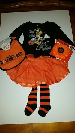 New baby girls Halloween outfit size 6 months Children's Place Disney baby Carter's 6M