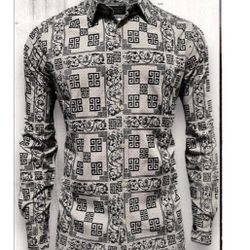 $20 2XL White/Blanca Camisa Vaquera Montero/ Cowboy Shirt