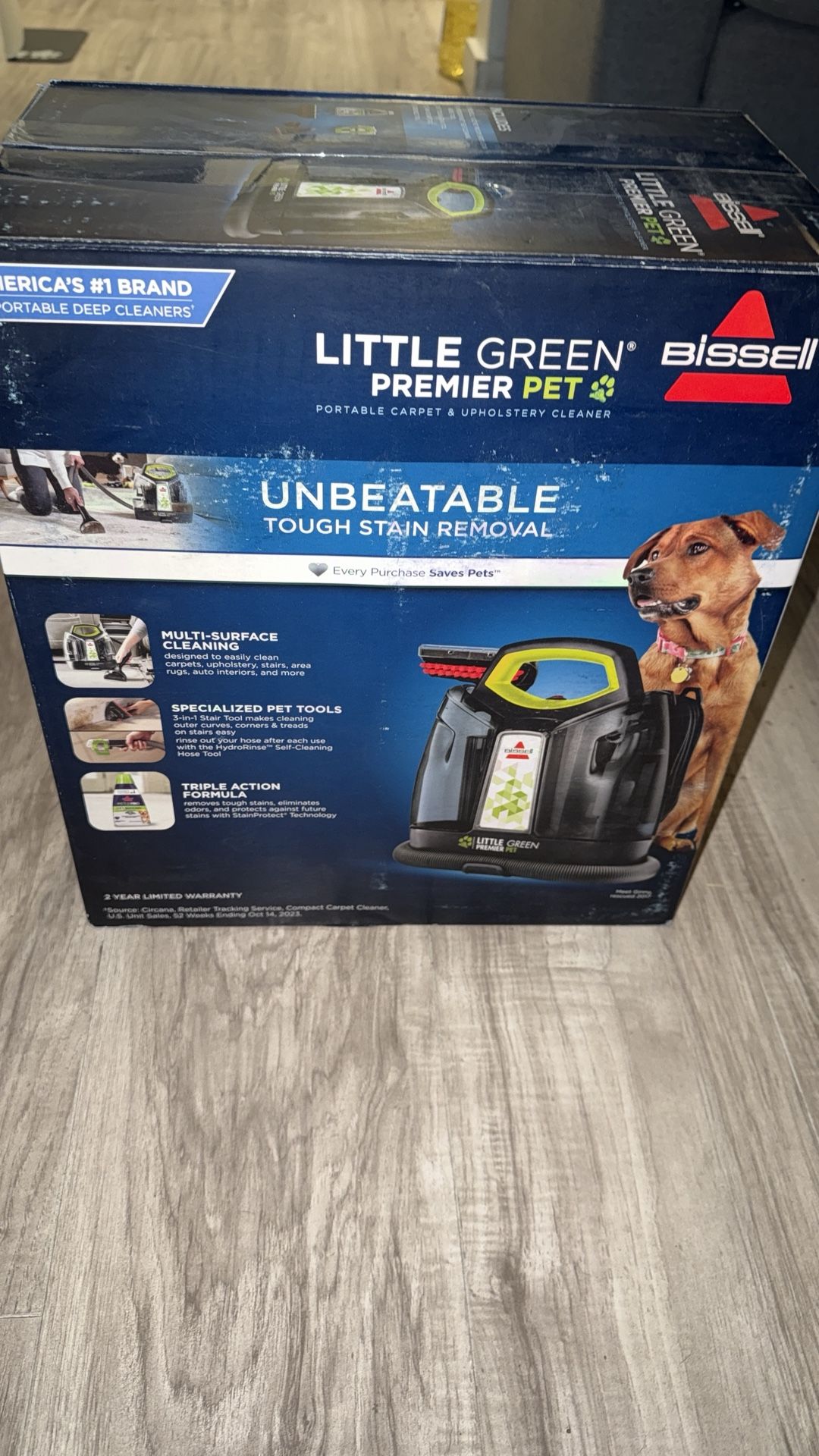 Bissell Little Green Premiere Pet Carpet And Upholstery Cleaner