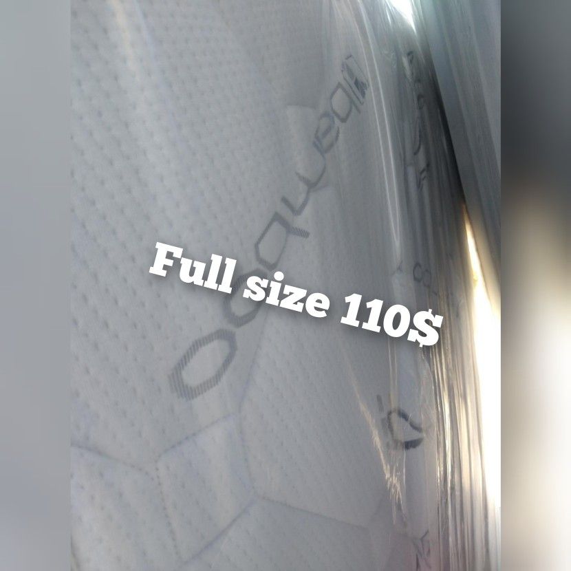 Brand New Full Size Mattress Only 110$ Free Local Delivery Around Commerce 