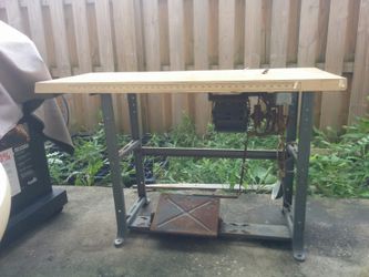 Industrial Sewing Machine Clutch Motor Table