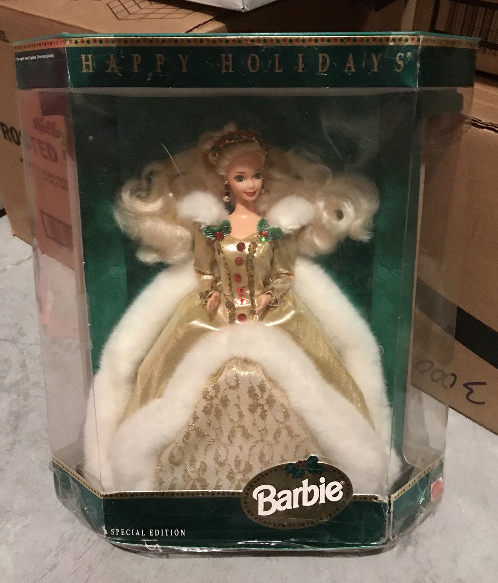 Happy Holidays Barbie doll Limited Edition