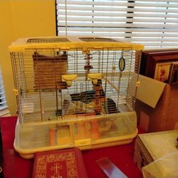 Birdcage With Accessories 