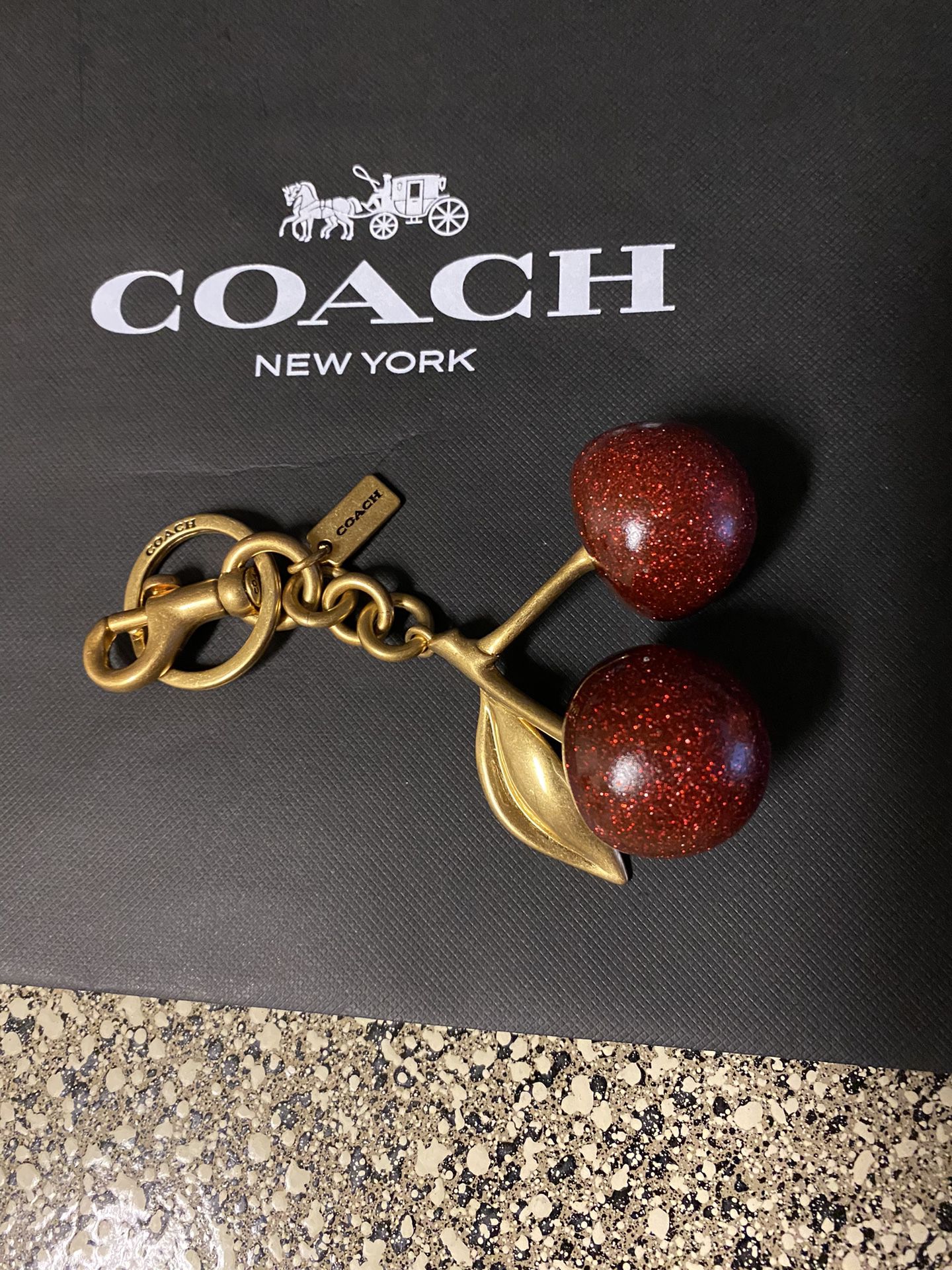 Coach - Cherry Bag Charm