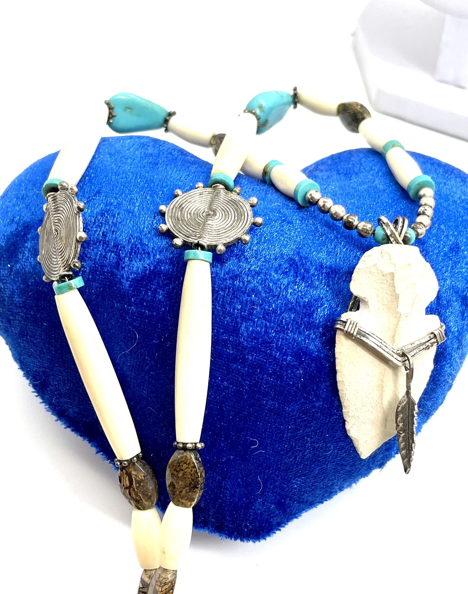Turquoise Arrowhead Necklace