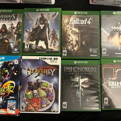 Video Games Lot - Individually Or Altogether 