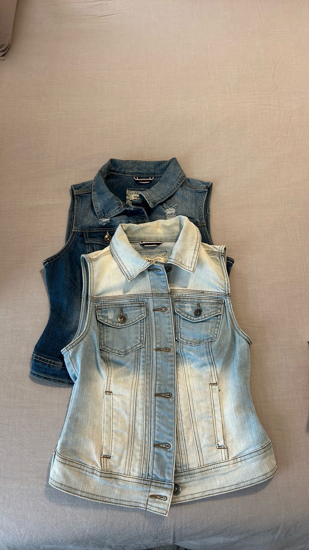2 Jean Jacket Tops $5