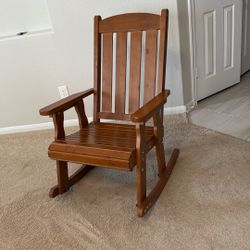 Rocking Chair Wood Heavy