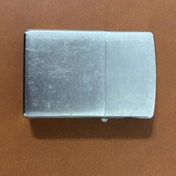 Silver zippo Lighter