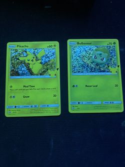 Mcdonalds 25th Anniversary Pokemon Cards