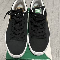 Puma Black Suede Shoes 