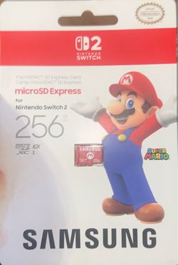 Samsung 256GB microSD Express Nintendo Switch 2