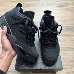 Black cat jordan 4s (2025