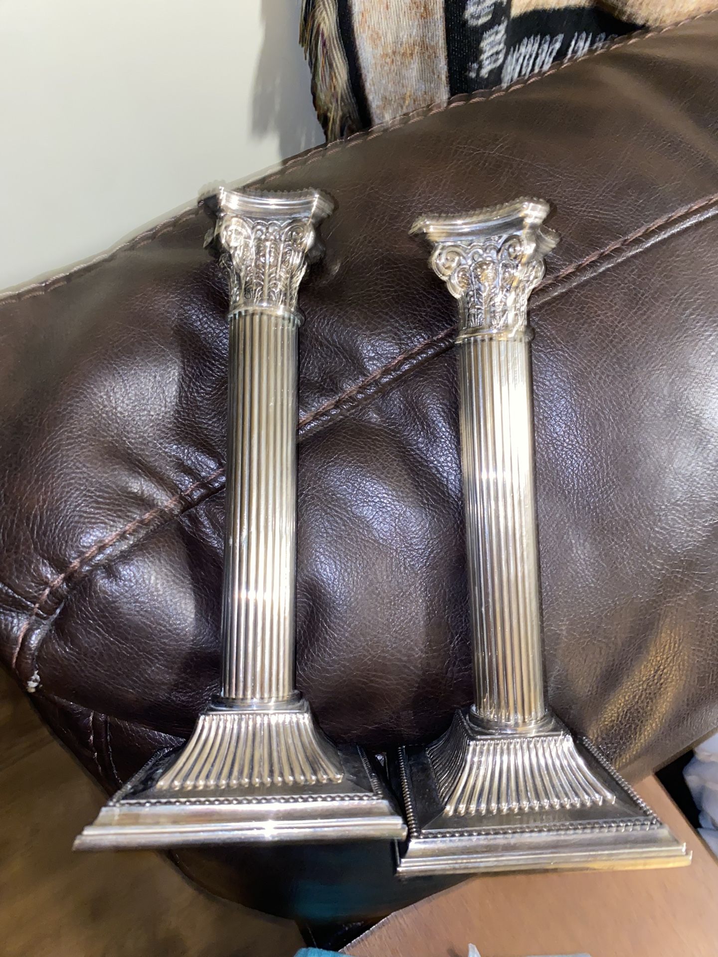 20th Century American Godinger Candlestick Holders