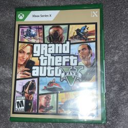 Grand Theft Auto V 5 game Xbox Series X Console New Sealed 