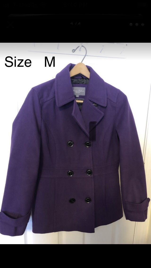 Coat Size Medium Each