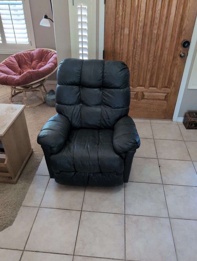 Dark Green Recliner