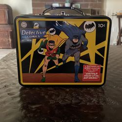 Batman And Robin Tin Lunchbox