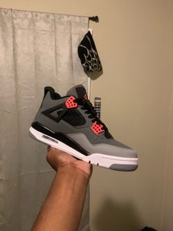 Mens Air Jordan 4 Retro “Infrared”