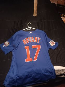Blue Baseball Jersey World Series Number 17