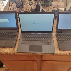 Hp, Dell And Lenovo Chromebooks 
