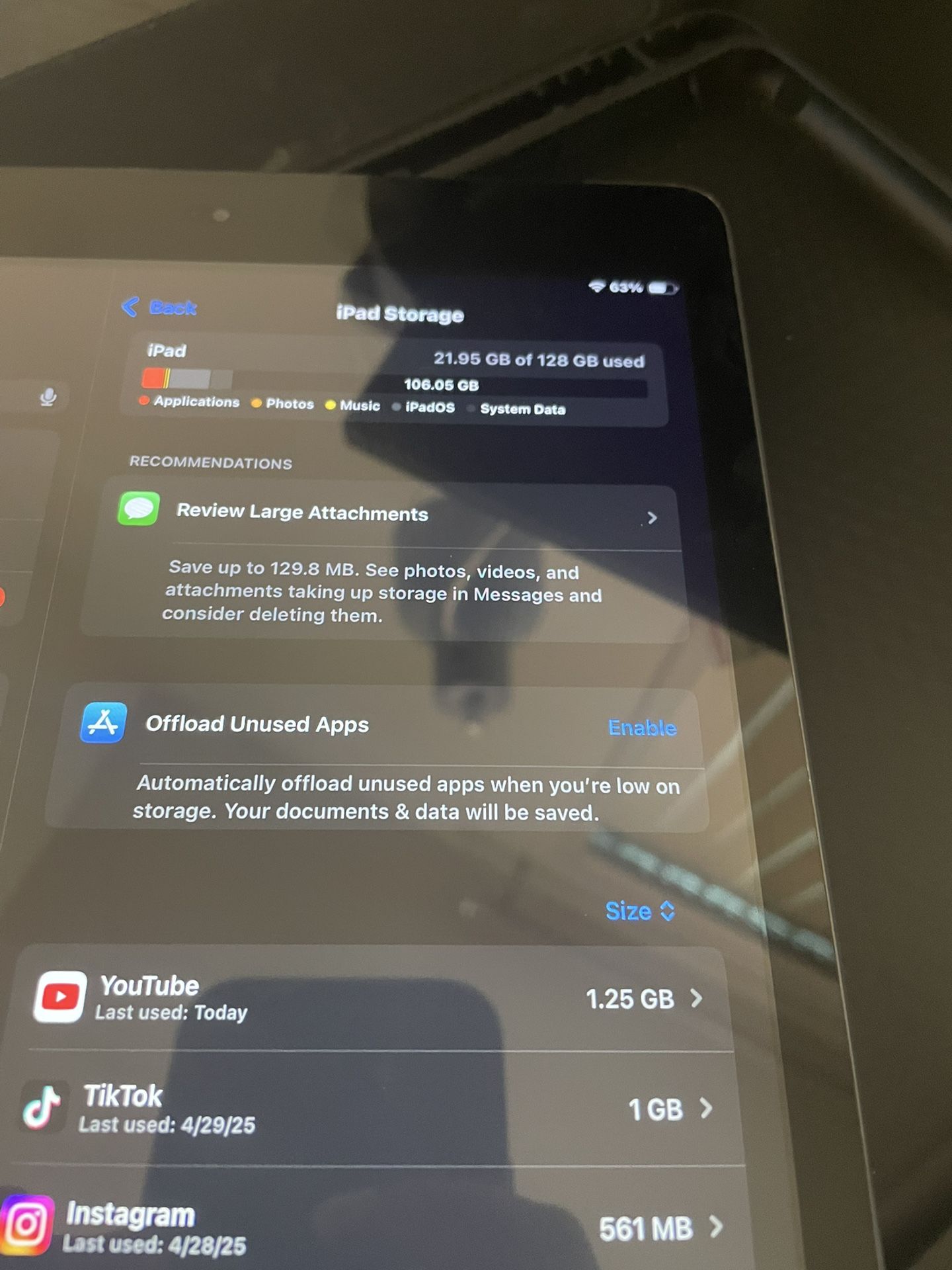 Ipad 7 128gb
