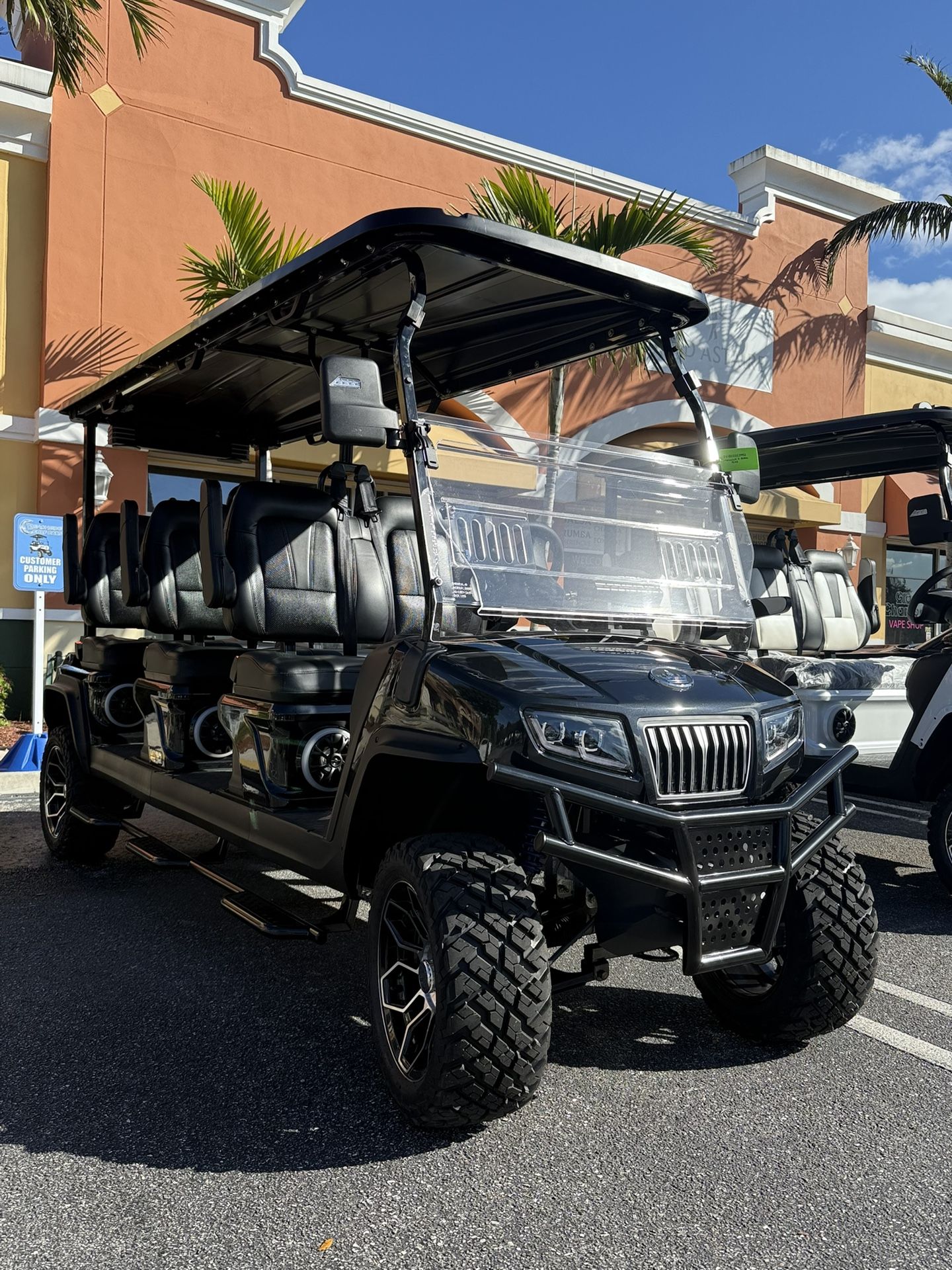 New Lifted Lithium Golf Cart
