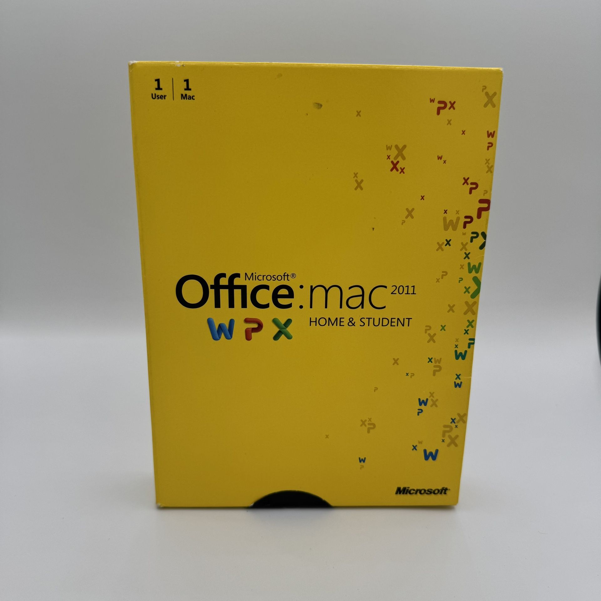 Office Microsoft Mac Home & Student 2011 Word Powerpoint Excel 1-user