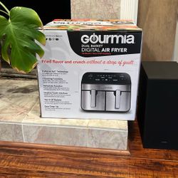 Dual basket, digital air fryer 10 quart