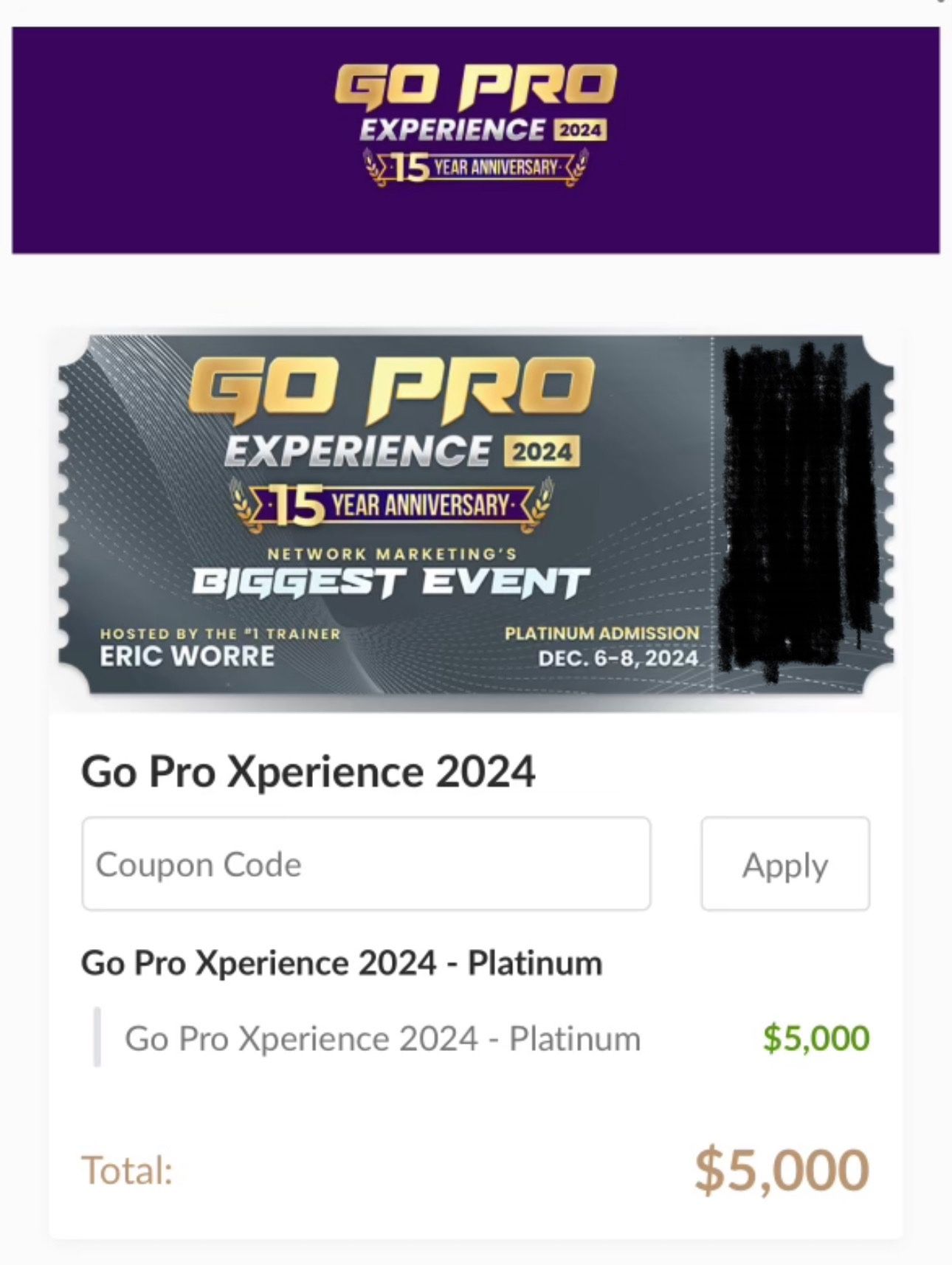 Go Pro Xperience 2024