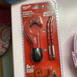 Plumbers cut & ream set