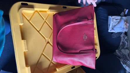 Red Coach Bag