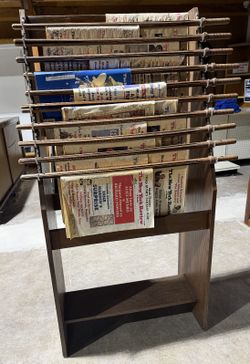 Vintage Newspaper Rack