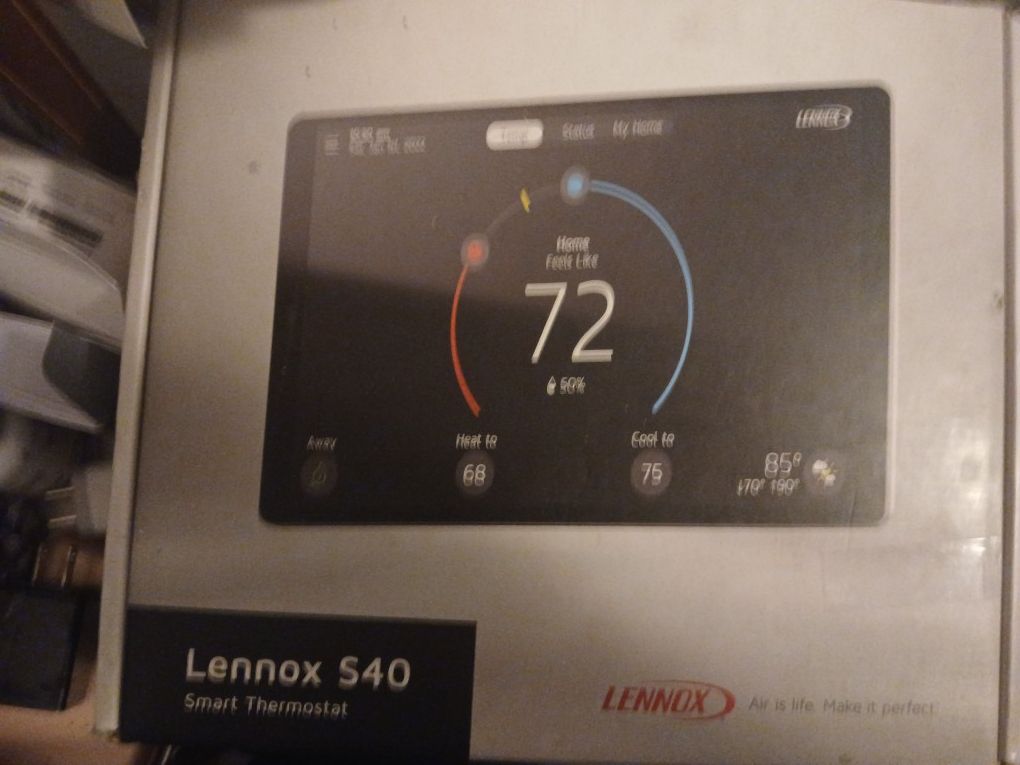 Lennox S40smart Thermostat 